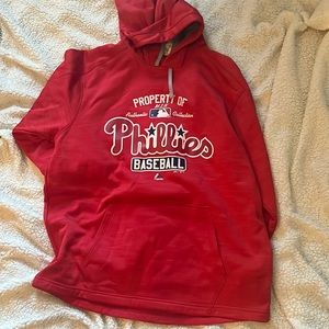 Official Majestic Philadelphia Phillies Hoodie Sz L